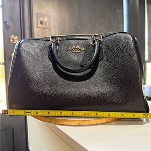 Coach Rowan Large Black almost new!